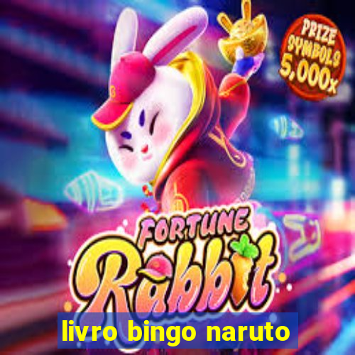 livro bingo naruto